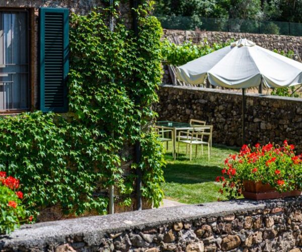 Giardino attrezzato nel Parco dei Lecci a Tenuta Il Cicalin
