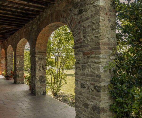 Vista panoramica dal Podernovo in Maremma Toscana